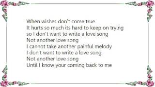 Deana Carter - Not Another Love Song Lyrics
