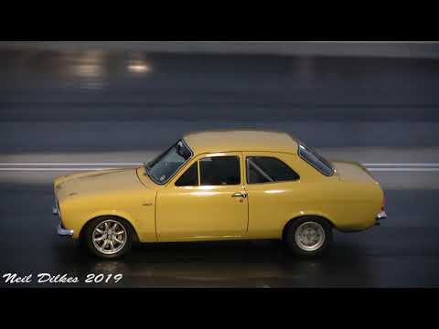 Santa Pod, Doorslammers 2019. 4 cyl Final