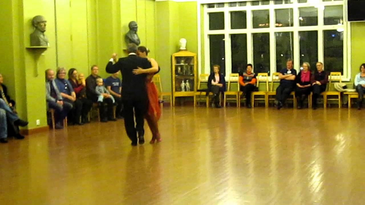 Fernando Jorge y Alexandra Baldague at Oulu Tango Festival 1 2012