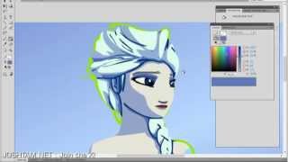 Elsa from Frozen - Speed Art