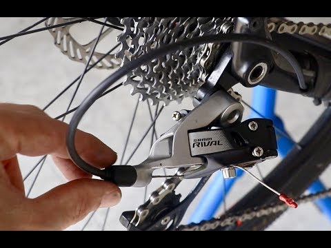 How to Adjust a Rear Derailleur