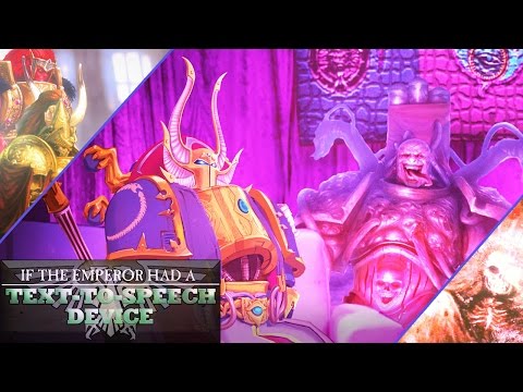 If the Emperor had a Text-to-Speech Device Special 3: 𝐓𝐡𝐞 𝐒𝐥𝐚𝐚𝐧𝐞𝐬𝐡𝐦𝐚𝐬 𝐒𝐩𝐞𝐜𝐢𝐚𝐥