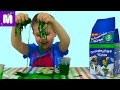 Полимерные черви проводим химичесий опыт дома plastic worms chemical experiments at ...