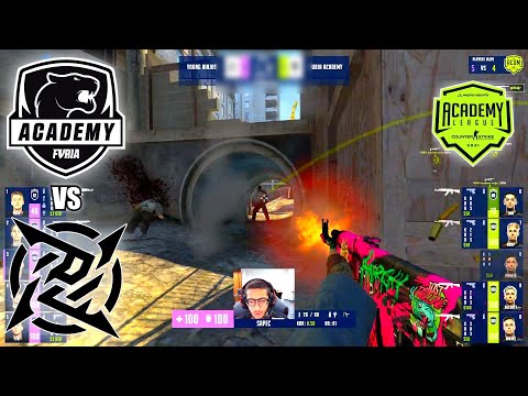 FURIA Academy vs Young Ninjas - WePlay Academy League Season 1 | CSGO HIGHLIGHTS