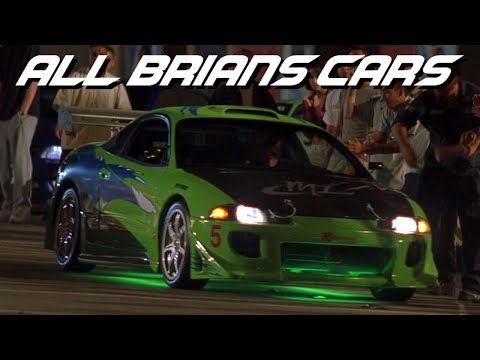 Fast & Furious - All Of Brian's Cars Ranked Worst To Best