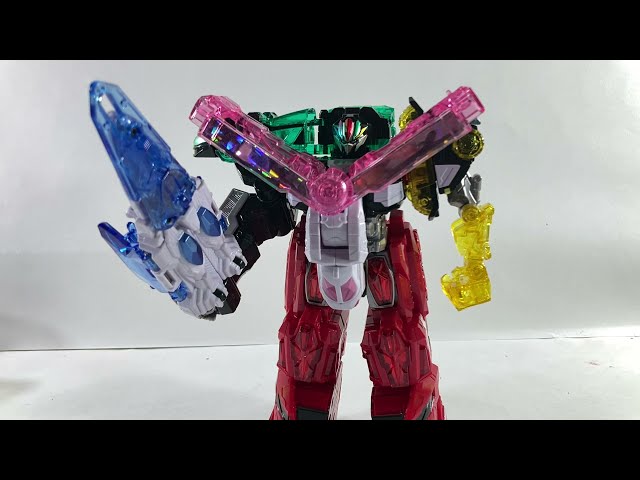Vídeo relacionado con Bandai Mashin Sentai Kiramager Robot Series 01 Mashin Gattai DX Kiramaizin Set