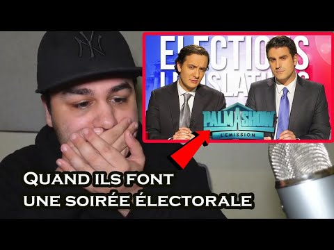 Quand ils font une soirée électorale - Palmashow REACTION