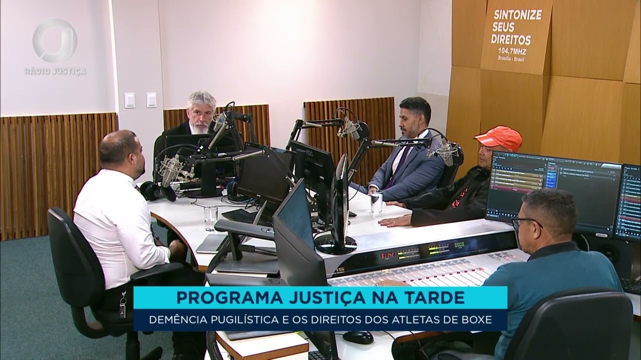 Justiça na Tarde 🎧 – Demência pugilística e os direitos dos atletas de boxe | 30/10/2024