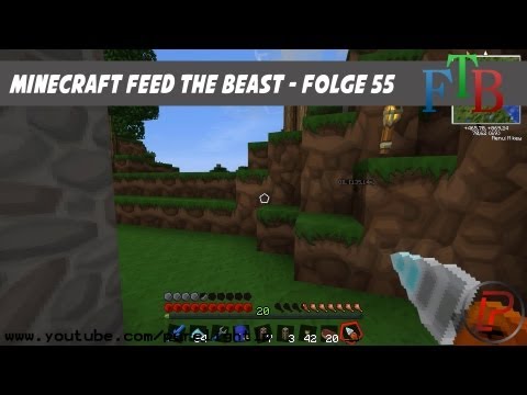 Let's play Minecraft Feed the Beast S03E55 - Laser? - [German] Full-HD