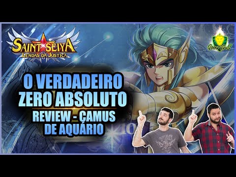 REVIEW CAMUS de AQUÁRIO, saiba TUDO sobre o MESTRE do ZERO ABSOLUTO - Saint Seiya: Lendas da Justiça