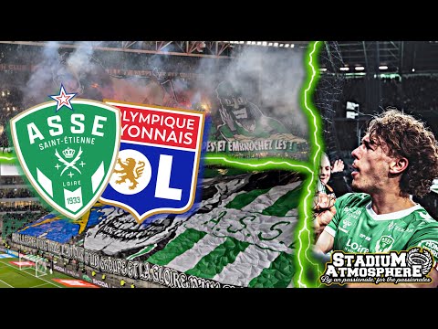 Le chaudron en éruption : Saint-Étienne s’impose dans le derby le plus bouillant de France !