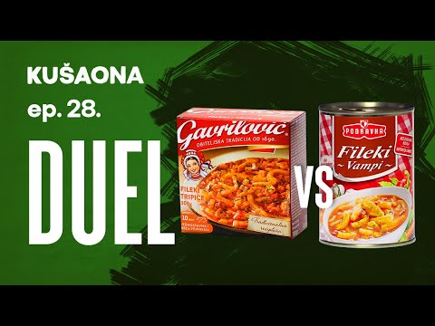 Duel - Podravka vs. Gavrilović | Gotova jela, goveđi gulaš i tripice