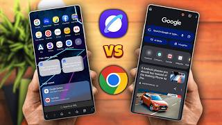 Samsung Browser Vs Google Chrome - Battle of BROWSERS - WINNER ?