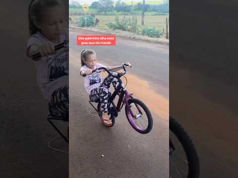 Eita que ela está ficando boa olha oque ela fez aí no grau #grau244 #grau #bike #bicicleta