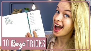 BULLET JOURNAL HACKS | Deutsch | 10 Tips