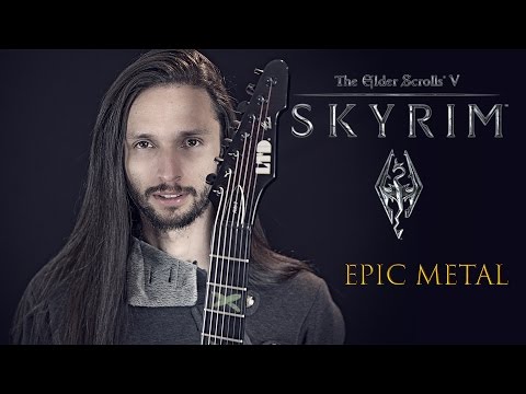 ★ Skyrim: "Dragonborn" (Dovahkiin) - Metal Theme Song (Guitar) by Srod Almenara