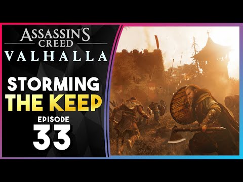 Assassin’s Creed Valhalla PS5 100% Part 33 - Storming the Keep Battle! - Gameplay Walkthrough