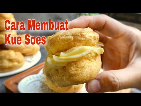 CARA MEMBUAT KUE SOES || Tutorial Lengkap !!
