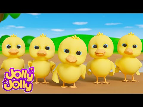 Play Games with Five little ducks + More | Jolly Jolly Kids Songs
