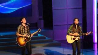 Jason Castro singing Let&#39;s Just Fall In Love Again