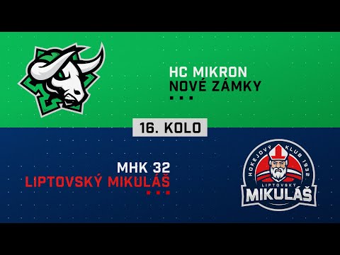 16.kolo HC Mikron Nové zámky - MHK 32 Liptovský Mikuláš HIGHLIGHTS