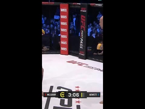 This knee from Paddy McCorry 😮 (via UFC Fight Pass)