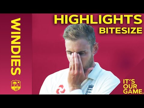 Windies vs England 2nd Test Day 2 2019 | Bitesize Highlights