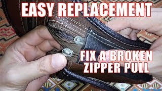 How to Fix a Zipper Pull – Repair a Zipper Without Replacing It in Just 2 Minutes!