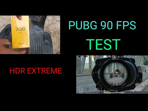 REALME X50 PRO UNBOXING PUBG TEST 90FPS ,HDR EXTREME KILLER OF ALL MID-RANGE MOBILE PHONE