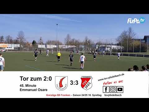 TSV Pfedelbach II - TSV Ohrnberg 3:3 (2:0)
