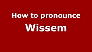 How to pronounce Wissem