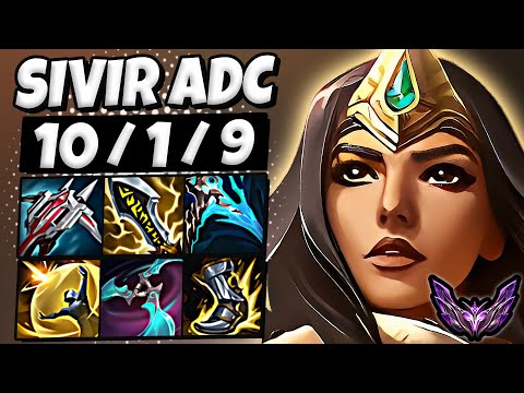 Sivir vs Zeri ADC [ QuadraKill ] Lol Korea Master Patch 25.11 ✅