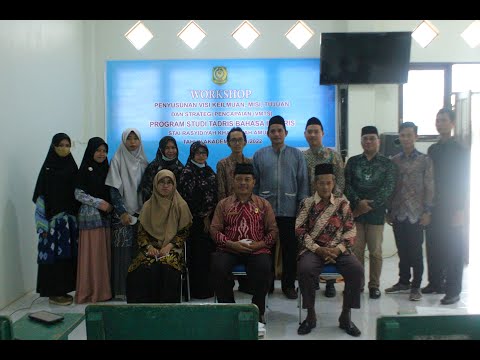 Workshop Penyusunan Visi Keilmuan, Misi, Tujuan Dan Strategi Pencapaian (VMTS) Program Studi Tadris Bahasa Inggris (TBI) STAI Rakha Amuntai