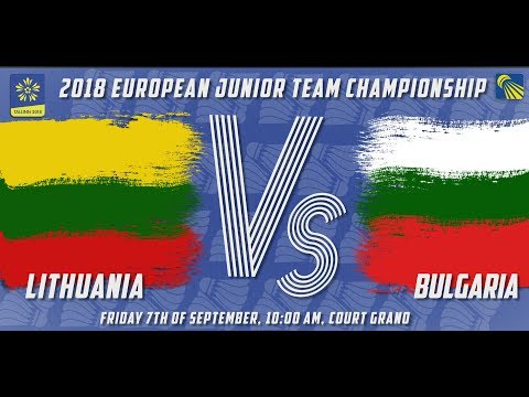 Lithuania (Samanta Golubickaitė) vs Bulgaria (Maria Delcheva) -D1M2- European Jnr. Team C’ships 2018