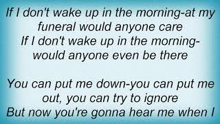 Suicidal Tendencies - If I Don&#39;t Wake Up Lyrics