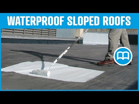 Waterproof roof, prevent water infiltration through roof, cr...