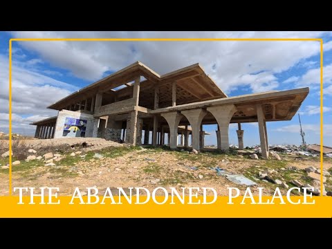 Walking Inside King Hussein’s Unfinished Palace at Jerusalem [4K - No Talking]