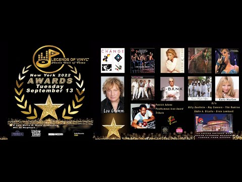 Legends of Vinyl New York 2022 Music Hall of Fame Awards