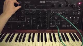 Video thumbnail for Korg PS3100 by splitradix