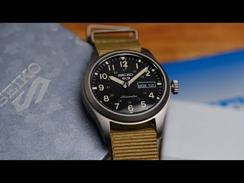 Seiko's New Field Watch Will Blow You Away - Seiko 5 Sports SRPG35 Unboxing