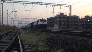 preview picture of video 'KJM WDP-4 / 4B 11302/Udyan Express'