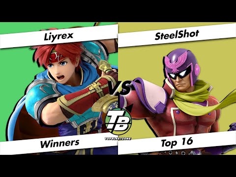 Top Blastzone 2 Winners Top 16 - Liyrex (Roy) Vs. SteelShot (Captain Falcon) - SSBU