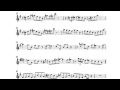 Charlie Parker Transcription of Crazeology
