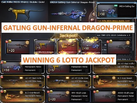 WINNING XM214 GATLING GUN-INFERNAL DRAGON-PRIME CROSSFIRE PH