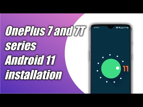 Android 11 for OnePlus 7 and 7T Series OB1 Installation and Review