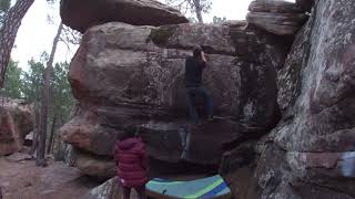 Video thumbnail de Forquilla, 6a+. Albarracín