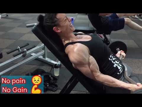 "No Pain, No Gain: Intense Gym Girl Workout for Ultimate Fitness! #Workout #GymMotivation #gymgirl "