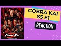 Cobra Kai 5x1 Reaction Video