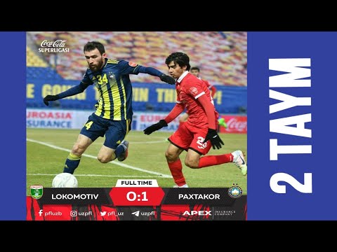 Coca Cola Superliga. 25-tur LOKOMOTIV — PAXTAKOR 0:1 2-TAYM