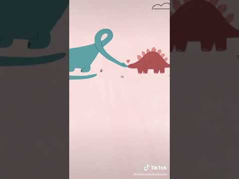 dinosaurs in love🥺🦕💙